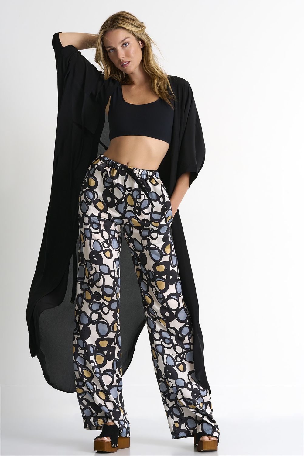 SHAN SILK PANTS - MADISSON