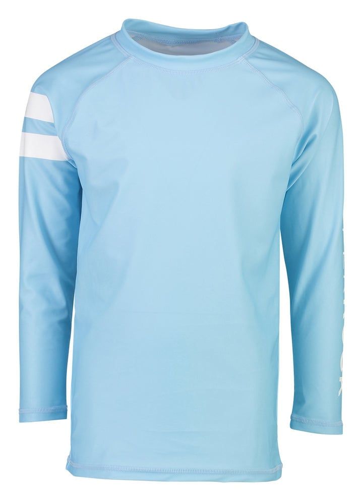 SNAPPER ROCK White arm band LS rash top