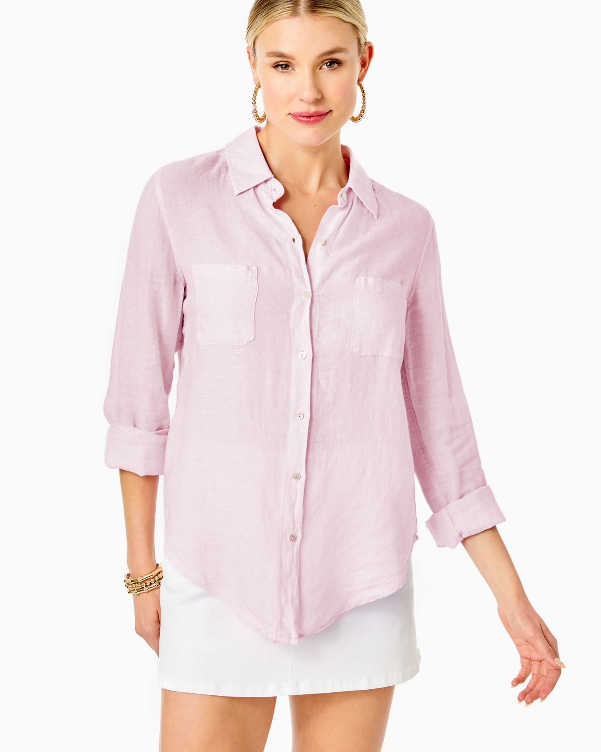 Lilly Pulitzer Sea View Button Down