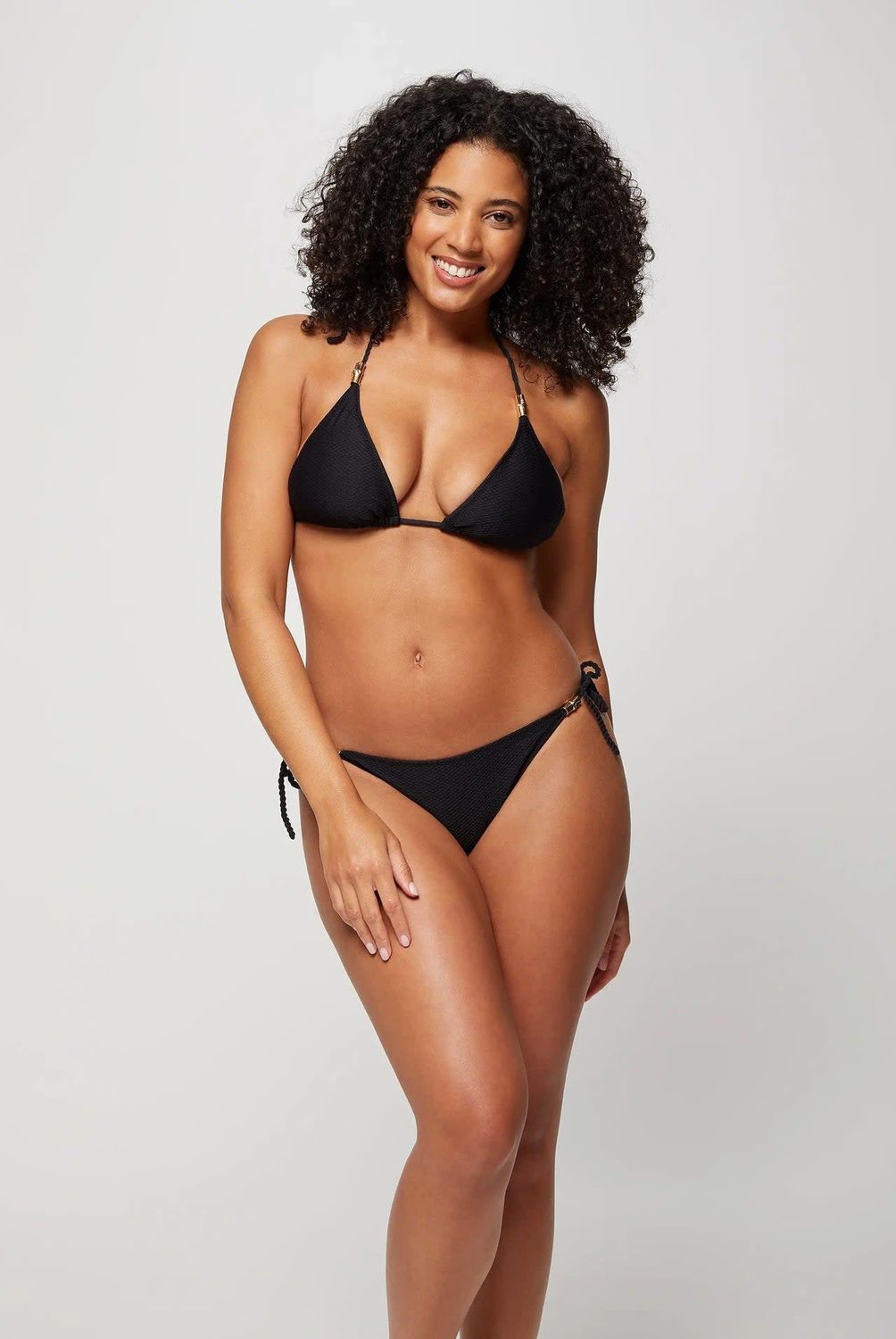HEIDI KLEIN CORE BLACK TIE SIDE BOTTOM