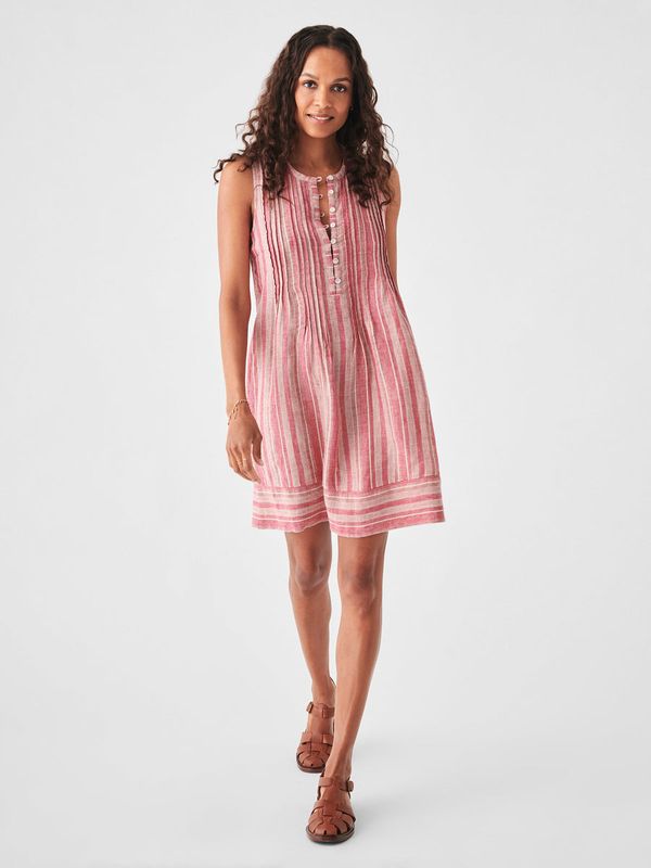 FAHERTY isha dress GRANITA STRIPE