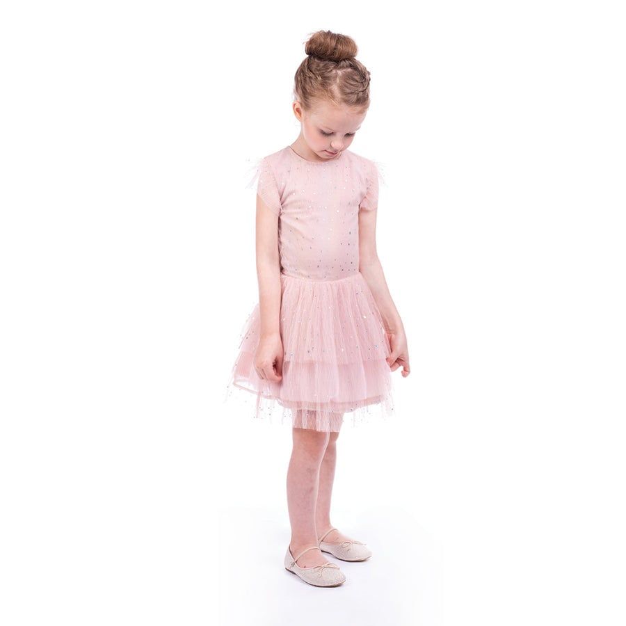 IMOGA MONROE SHIMMER CHIFFON DRESS