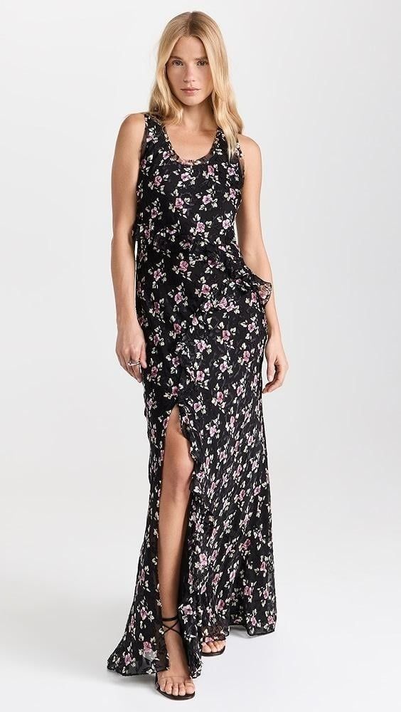 LOVE SHACK FANCY THISBE DRESS AUTUMN DAY