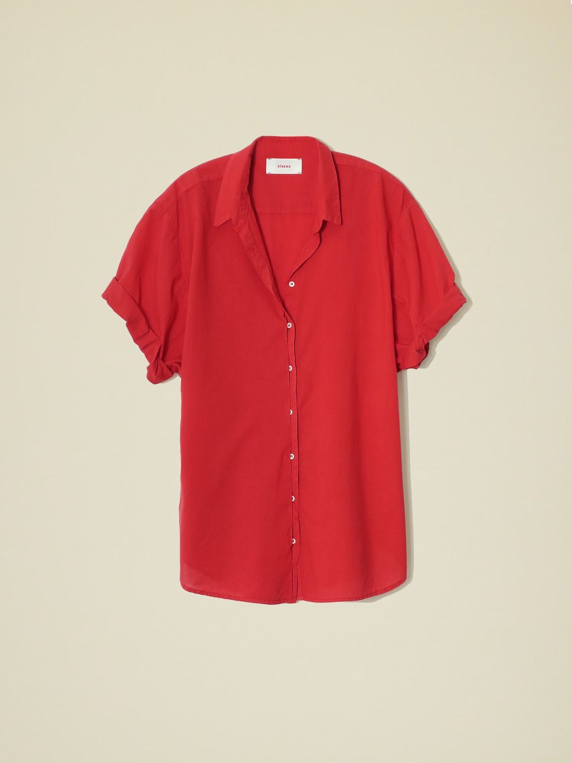 XIRENA Channing Shirt Redstone