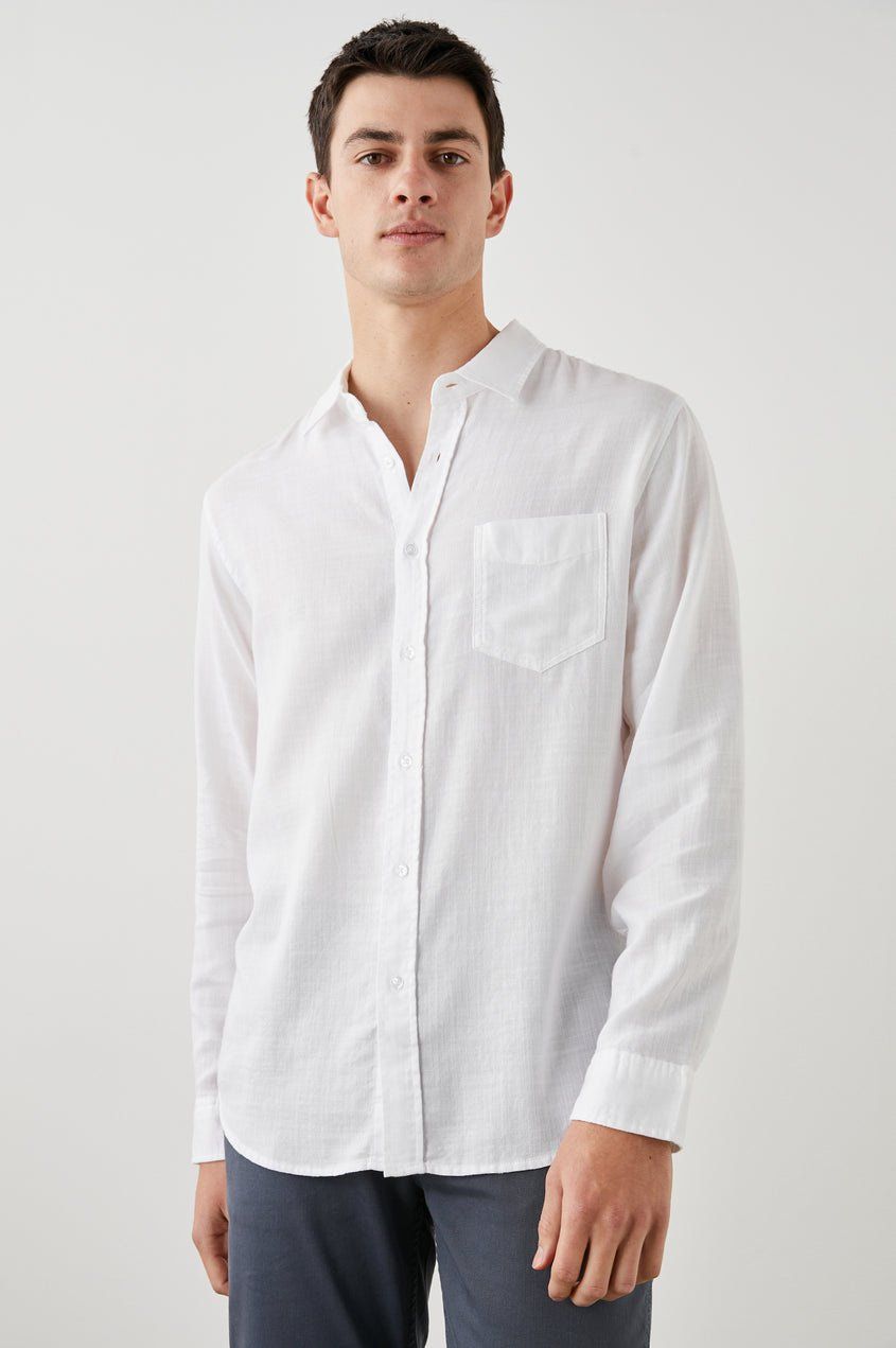 RAILS WYATT WHITE SHIRT