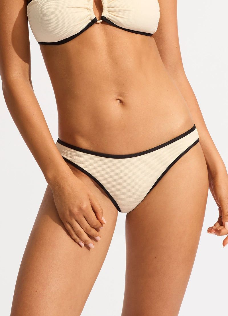 Seafolly Beach Bound Hipster Pant Ecru