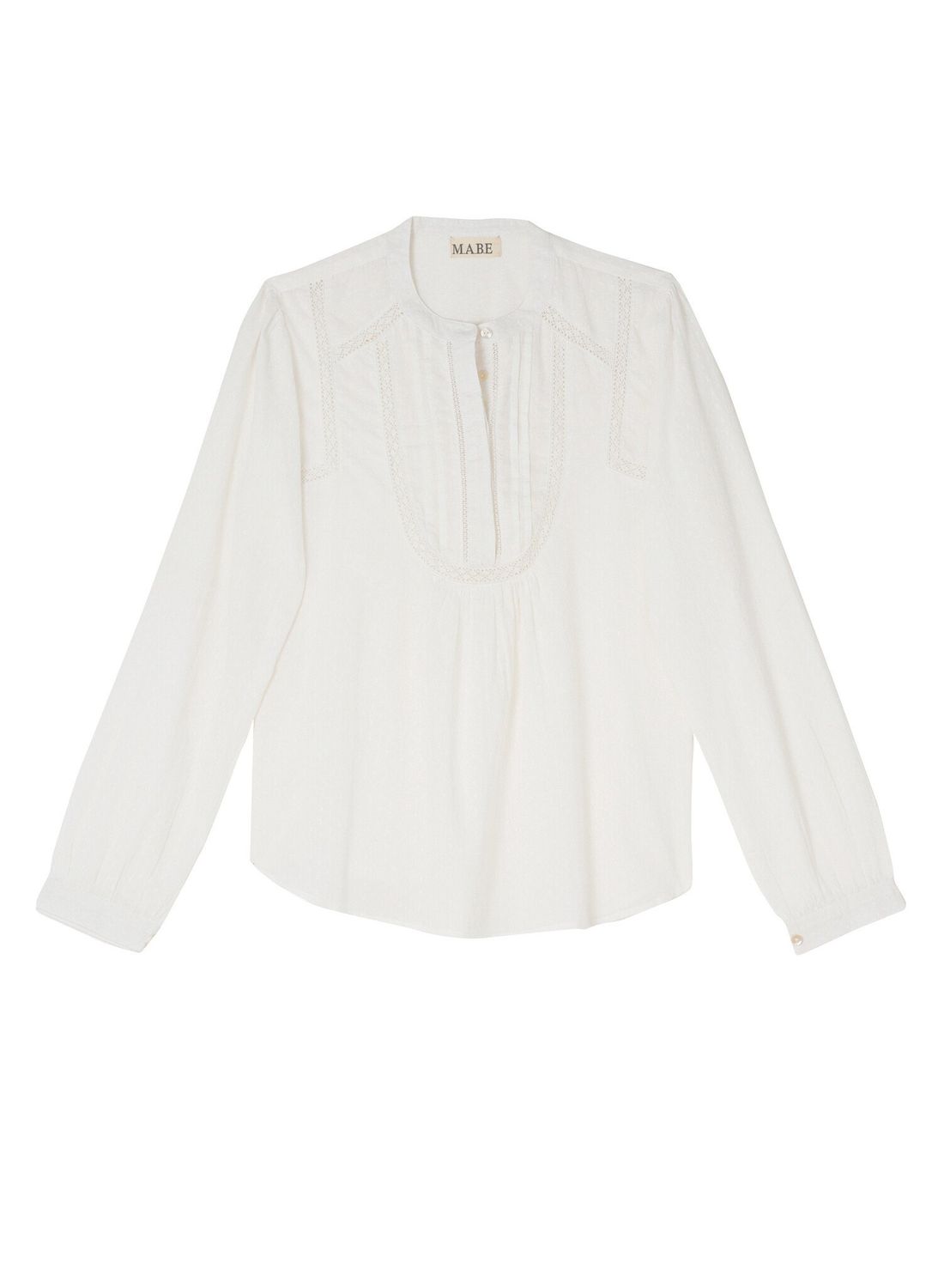 ADLEY L/S TOP WHITE