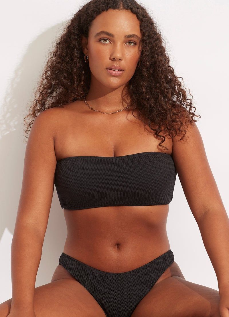 Seafolly Sea DiveTube Top Black