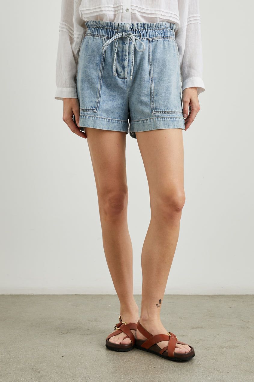 RAILS FOSTER SHORT FADED INDIGO