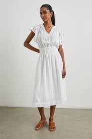 RAILS IONA WHITE LACE DETAIL