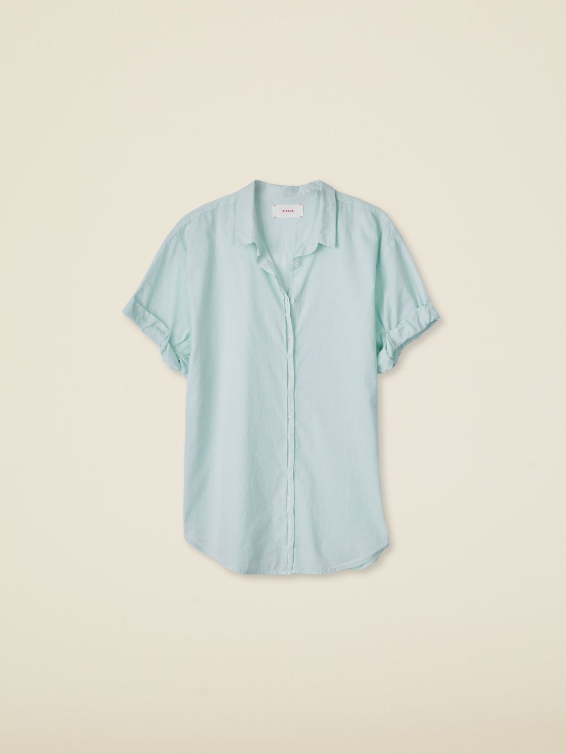 XIRENA  Channing Shirt Aqua