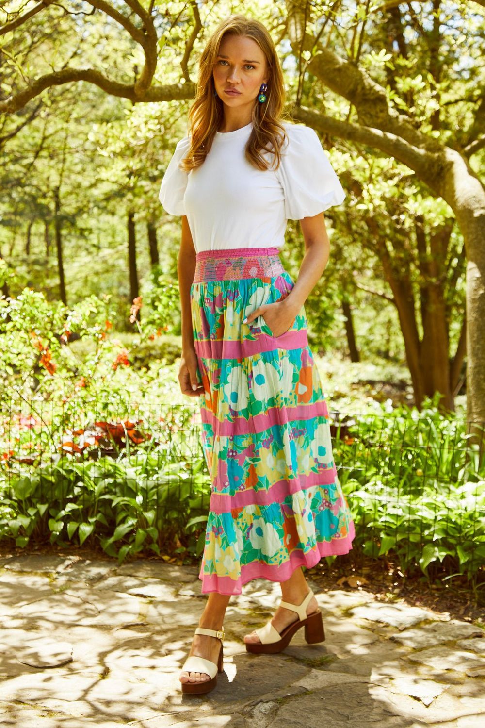 Love the Label Miya Skirt Allegra Floral Print