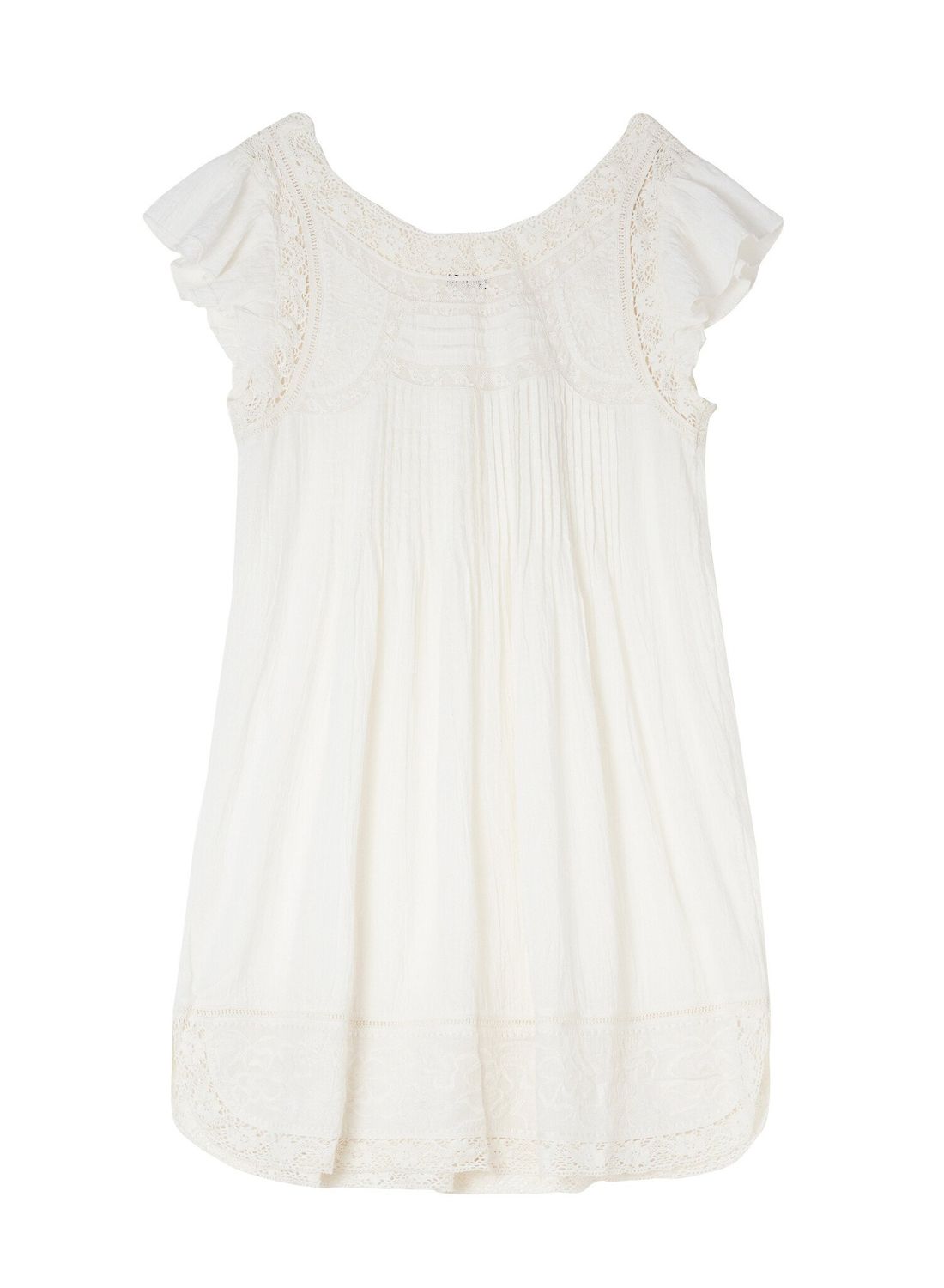 MABE LORIA LACE S/DRESS ECRU