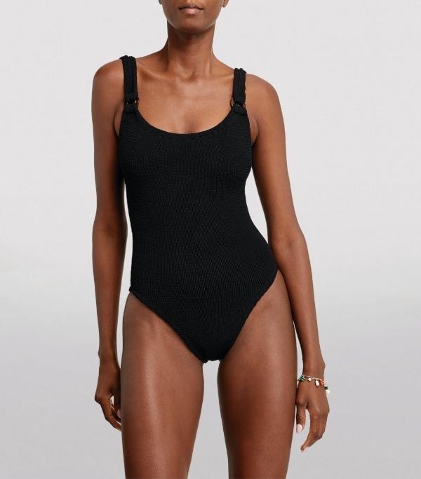 HUNZA G DOMINO SWIM BLACK