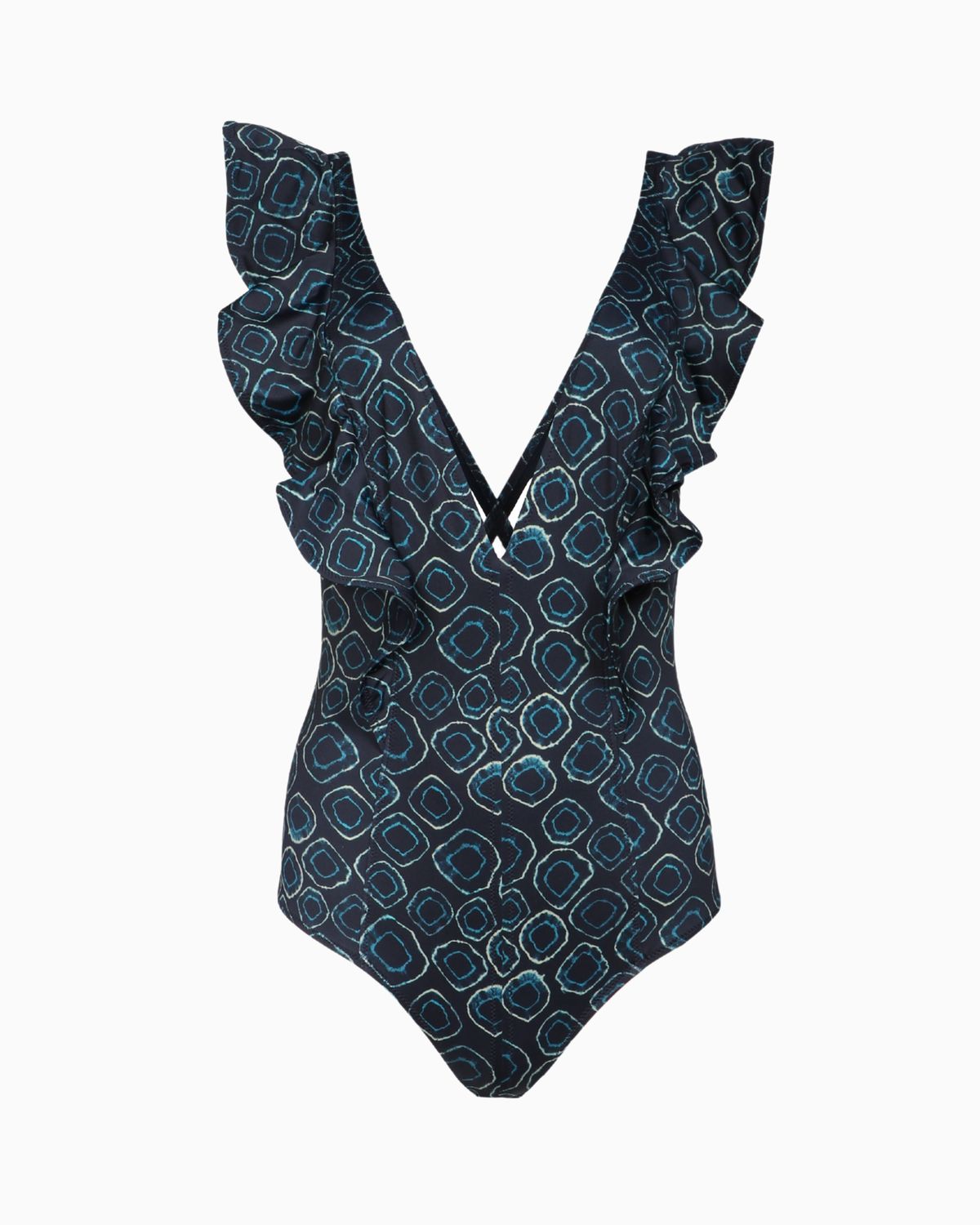 ULLA JOHNSON Evelina Maillot AQUAMARINE