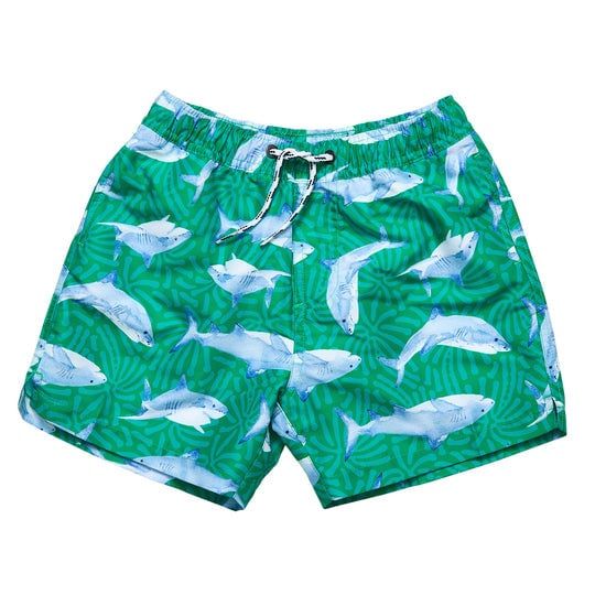 SNAPPER ROCK REEF SHARK SWIM SHORT GREEN