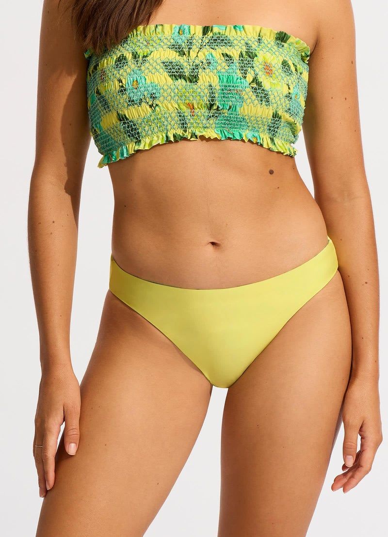 Seafolly Reversible Hipster Limelight