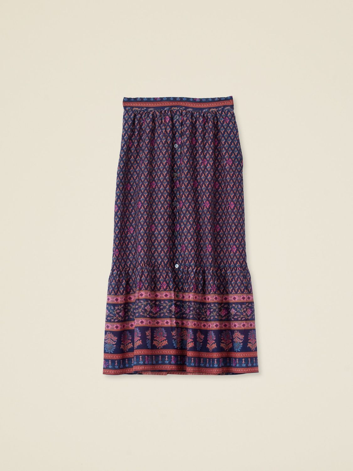 XIRENA  Taryn Skirt Navy Posey