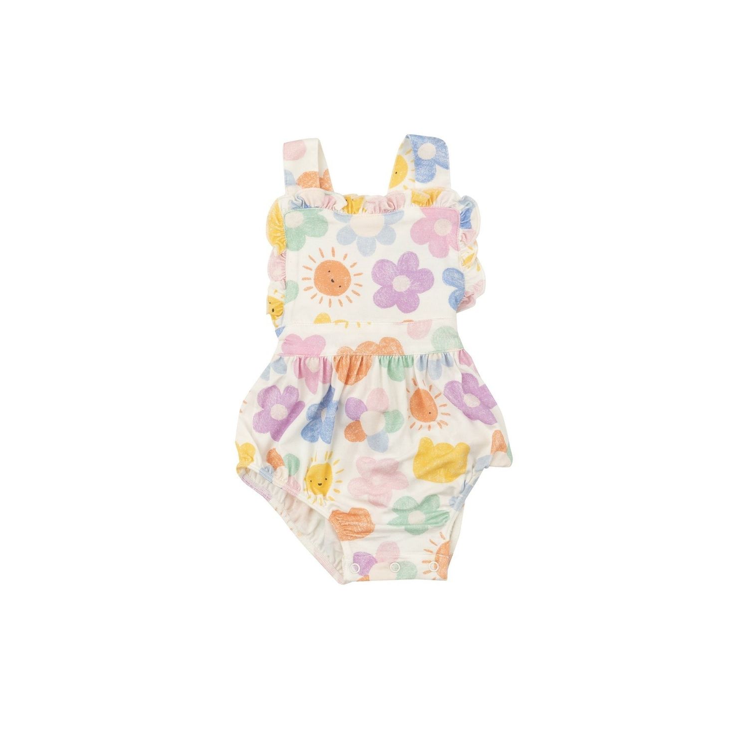 Angel Dear SB Happy Suns Ruffle Bib Bubble