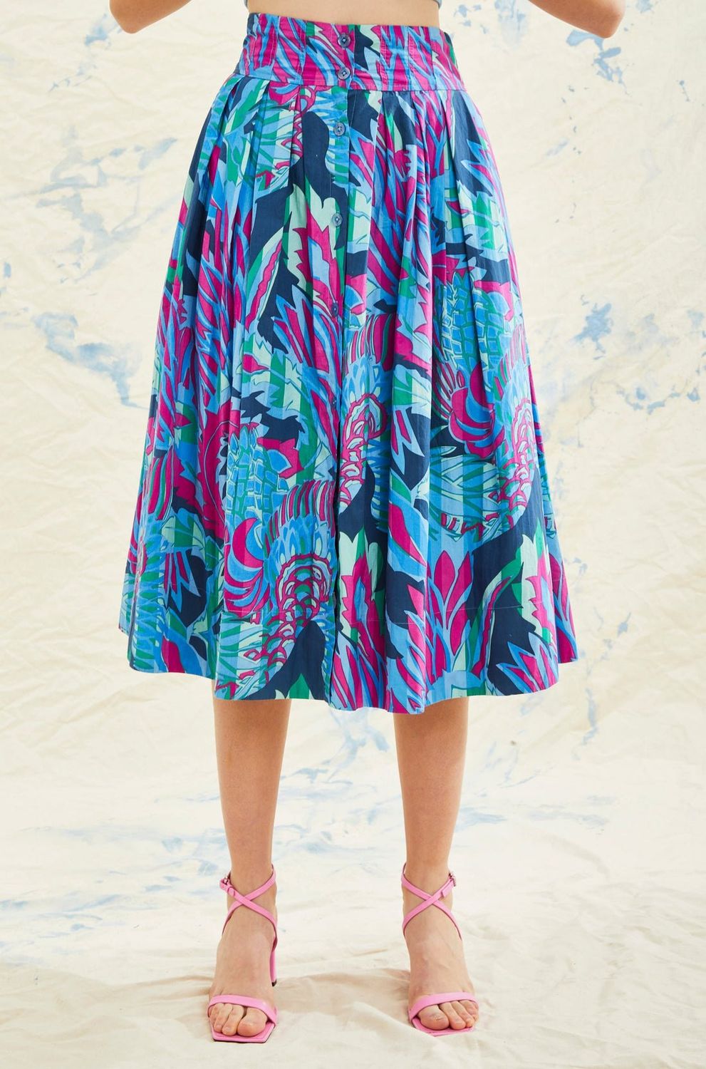 Love the Label Meadow Skirt Olinda Print