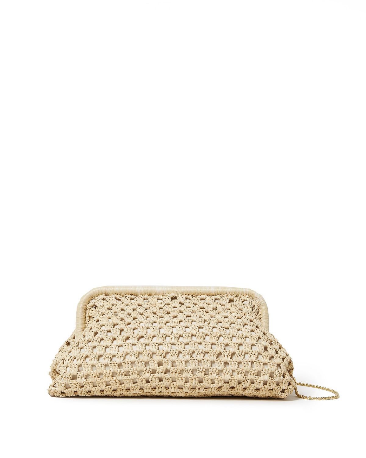 LOEFFLER RANDALL TRUDIE OVERSIZED FRAME CLUTCH