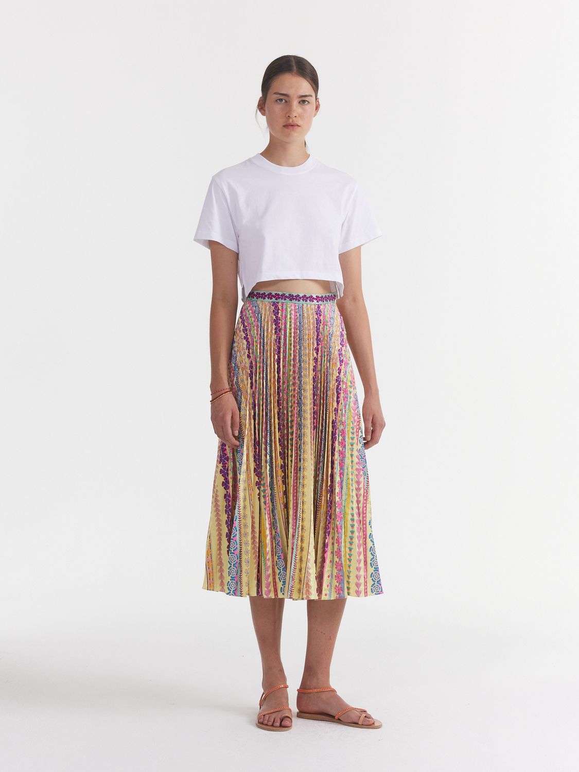 SALONI KIM SKIRT BLOOM GRADIENT