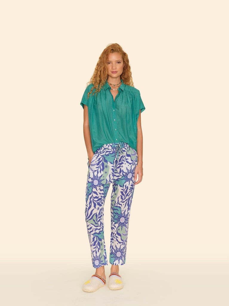 Xirena Draper Pant Stellar Blue Helios