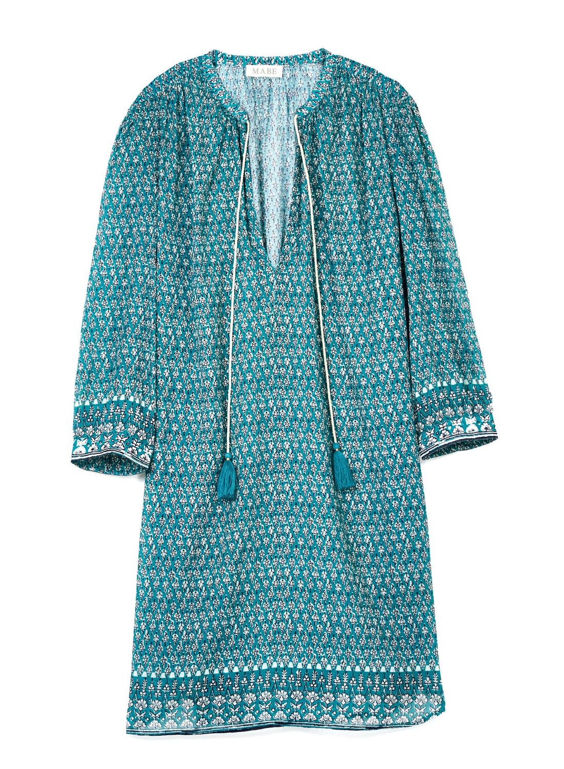MARI PRINT KAFTAN GREEN