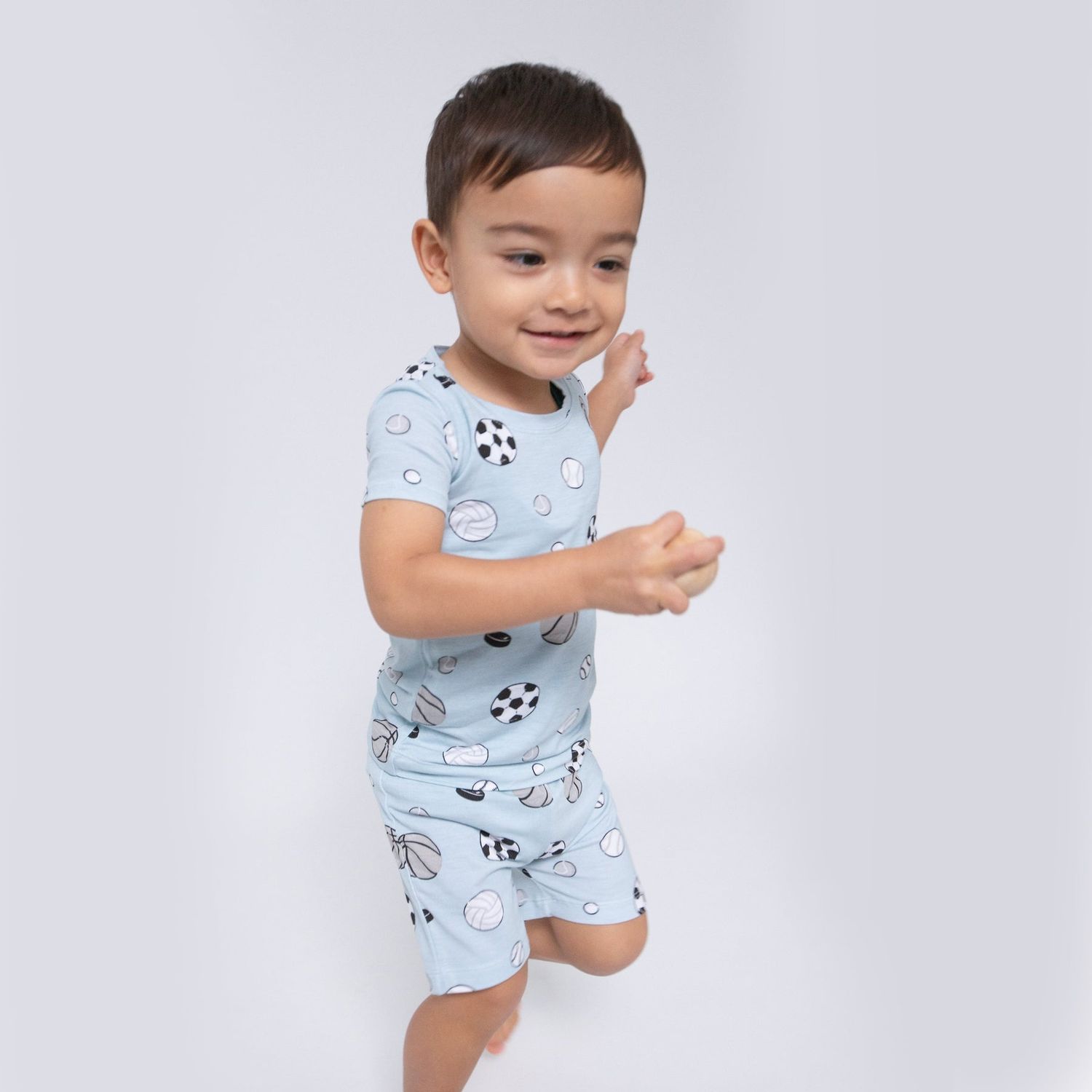 Angel Dear SB Sports Ball Blue Short Lounge Wear Set
