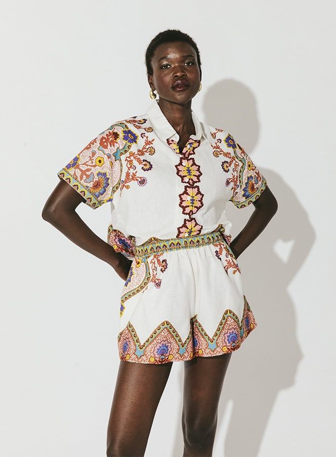 CLEOBELLA MALCOLM SHORTLAGOS PRINT
