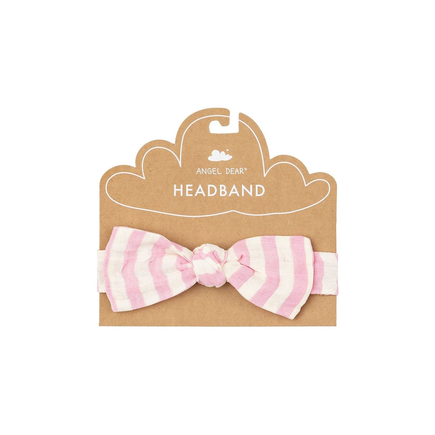 Angel Dear SB Pink Stripe Headband