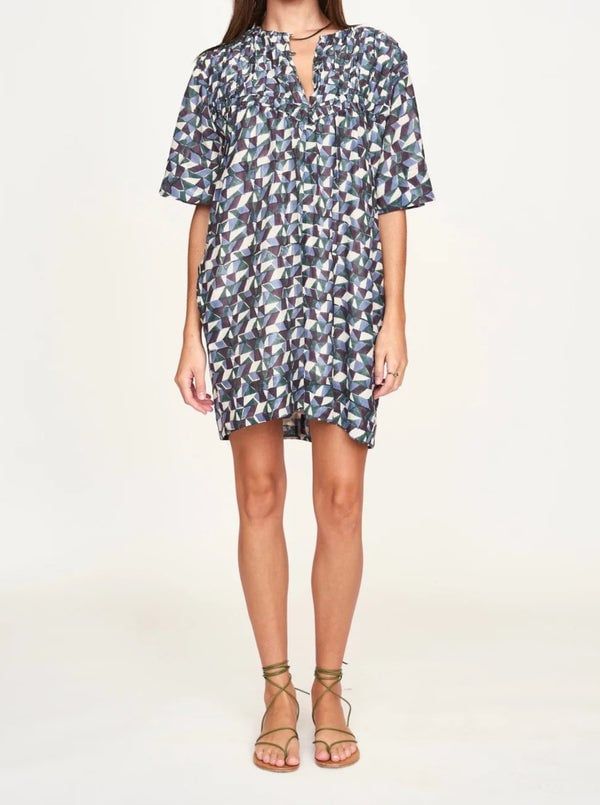 MIRTH marrakesh dress in seaglass in aegean seaglass in aegean
