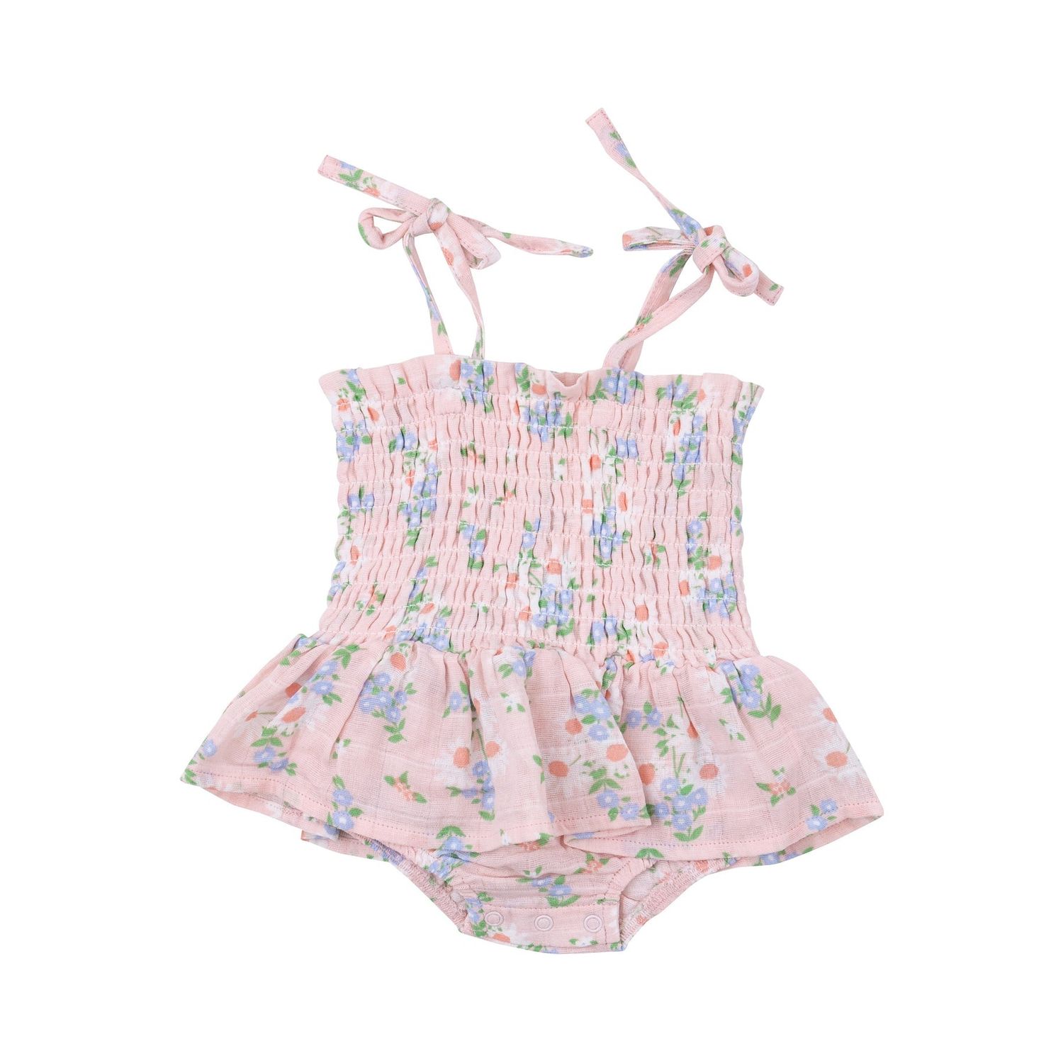 Angel Dear SB Gathering Daisies Smocked Bubble + Skirt