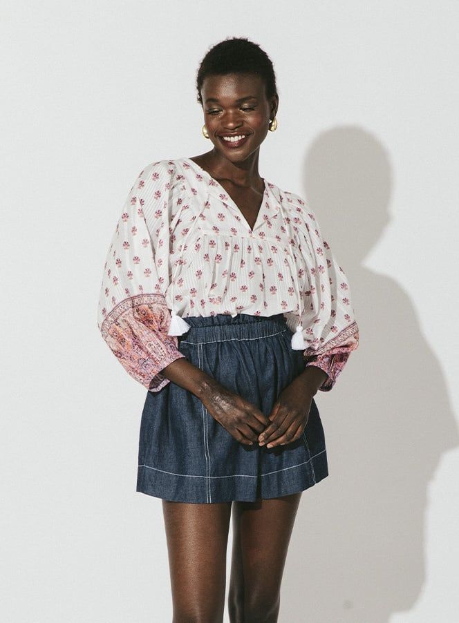 CLEOBELLA TAWNY BLOUSE