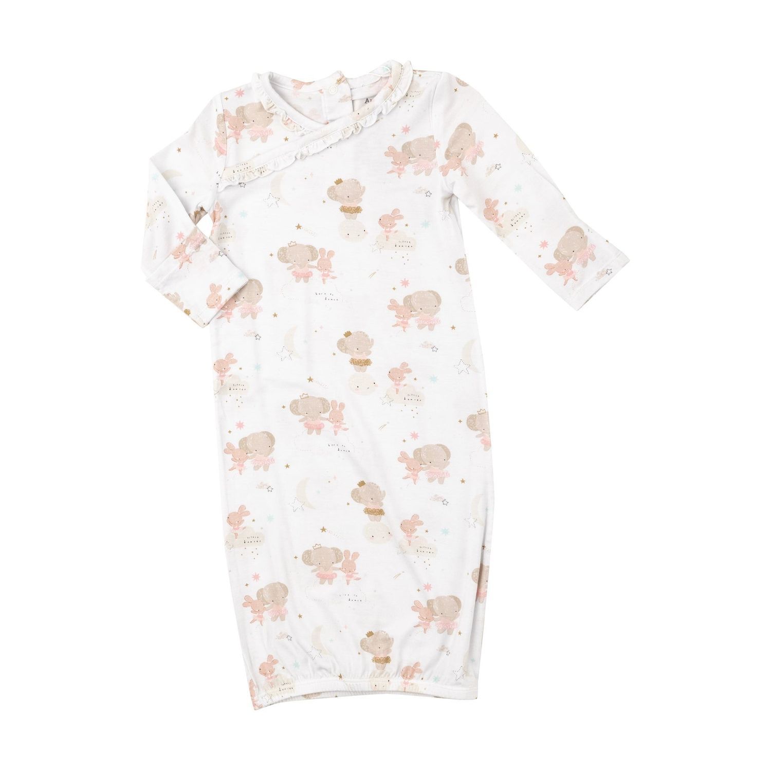 Angel Dear SB Elephant + Bunny Ballerinas Kimono Gown
