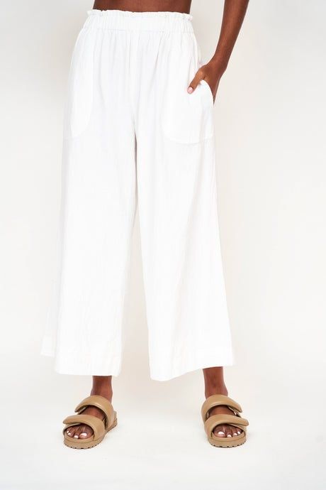 Mirth Mirth Pant in White / Summer 24