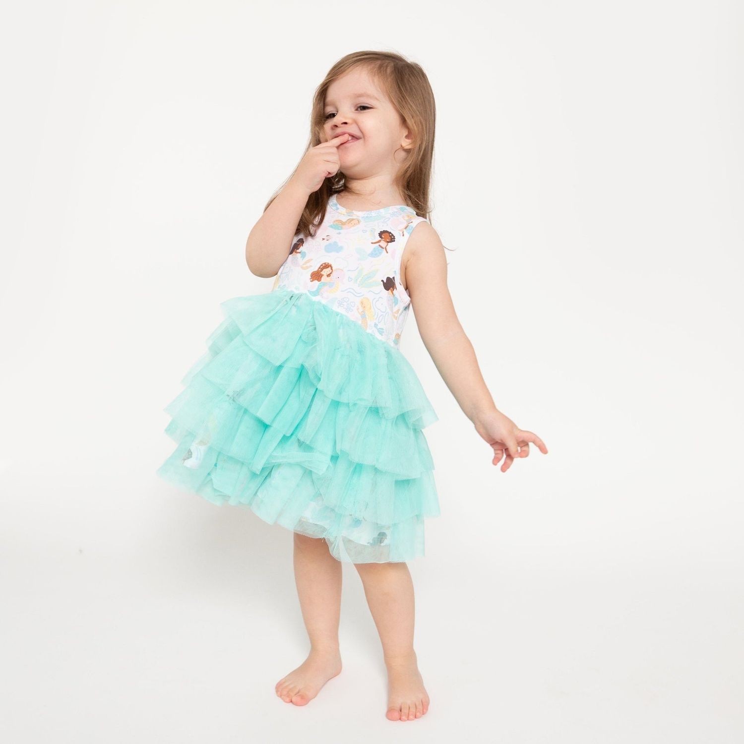 Angel Dear MAGICAL MERMAIDS TWIRLY TANK TUTU DRESS