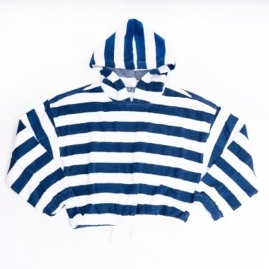 Shade Critters hoodie - terry - nvy strp navy