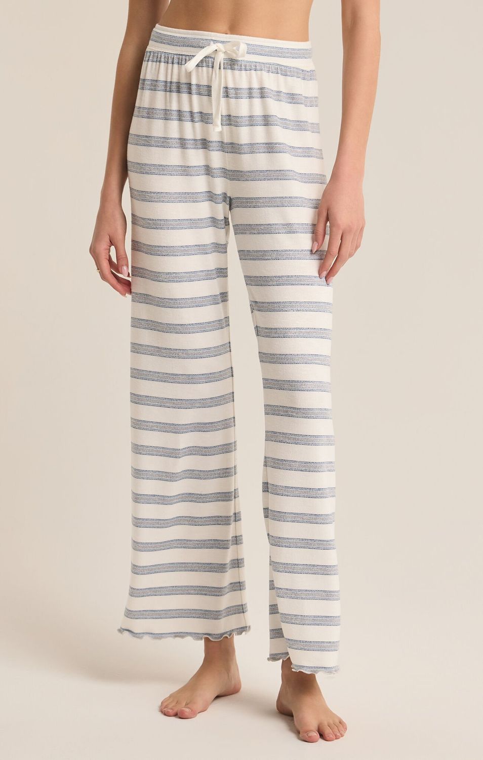 Z Supply Sightseeing Stripe Pant Vanilla Ice