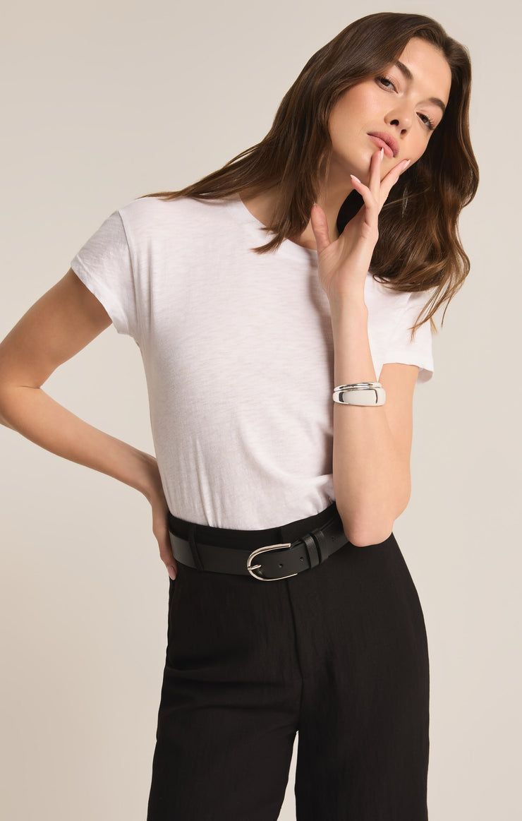 Z Supply Modern Slub Tee White