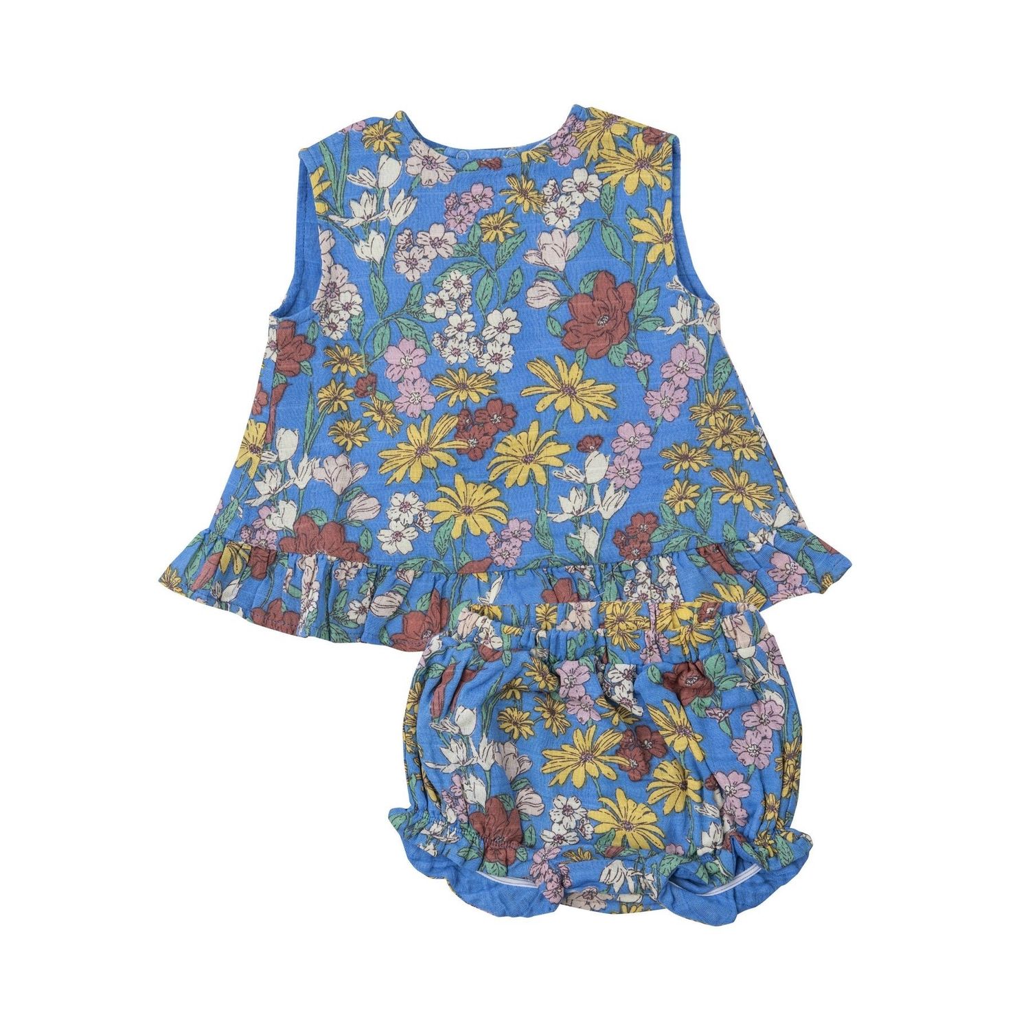 Angel Dear SB Wild Daisies RuffleBack Top &amp; Bloomer