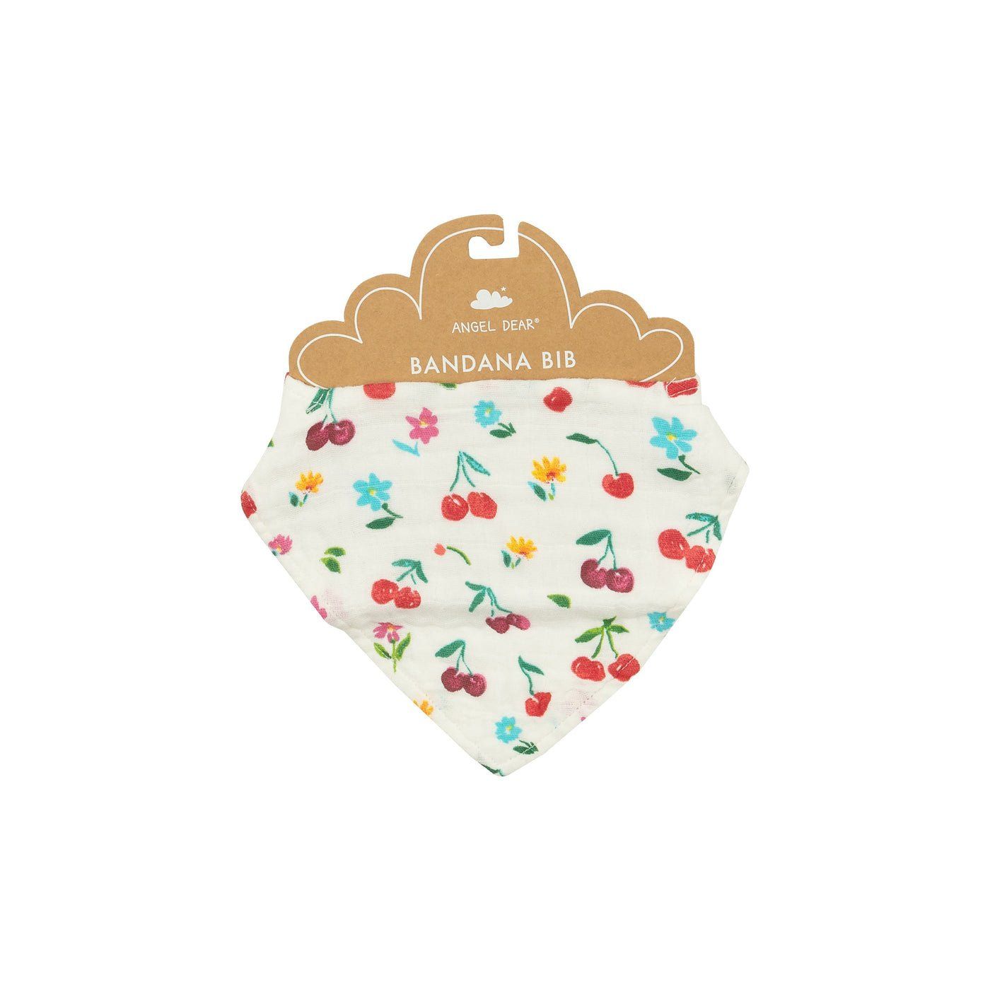 Angel Dear CHERRY BANDANA BIB