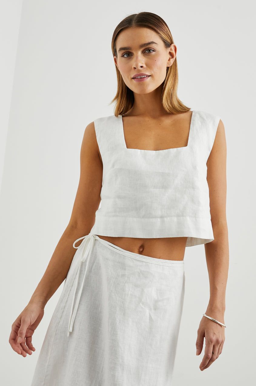RAILS AKIRA TOP WHITE