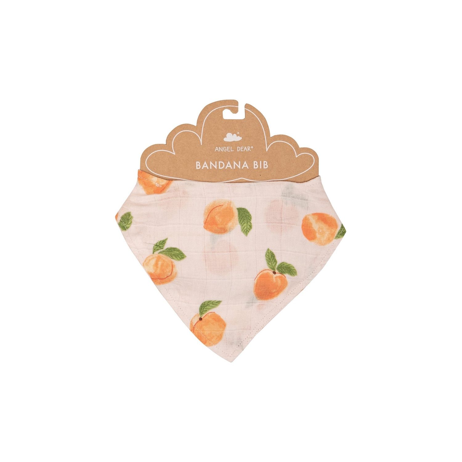 Angel Dear PEACHES BANDANA BIB