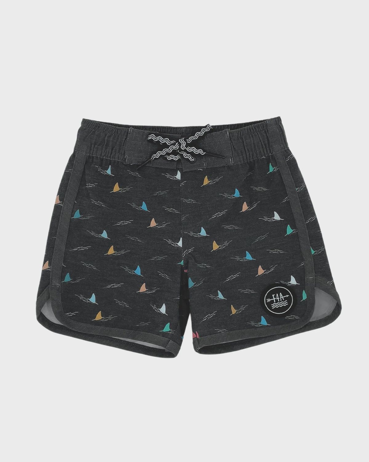 FEATHER 4 ARROW SHARK FIN BOARDSHORTBLACK