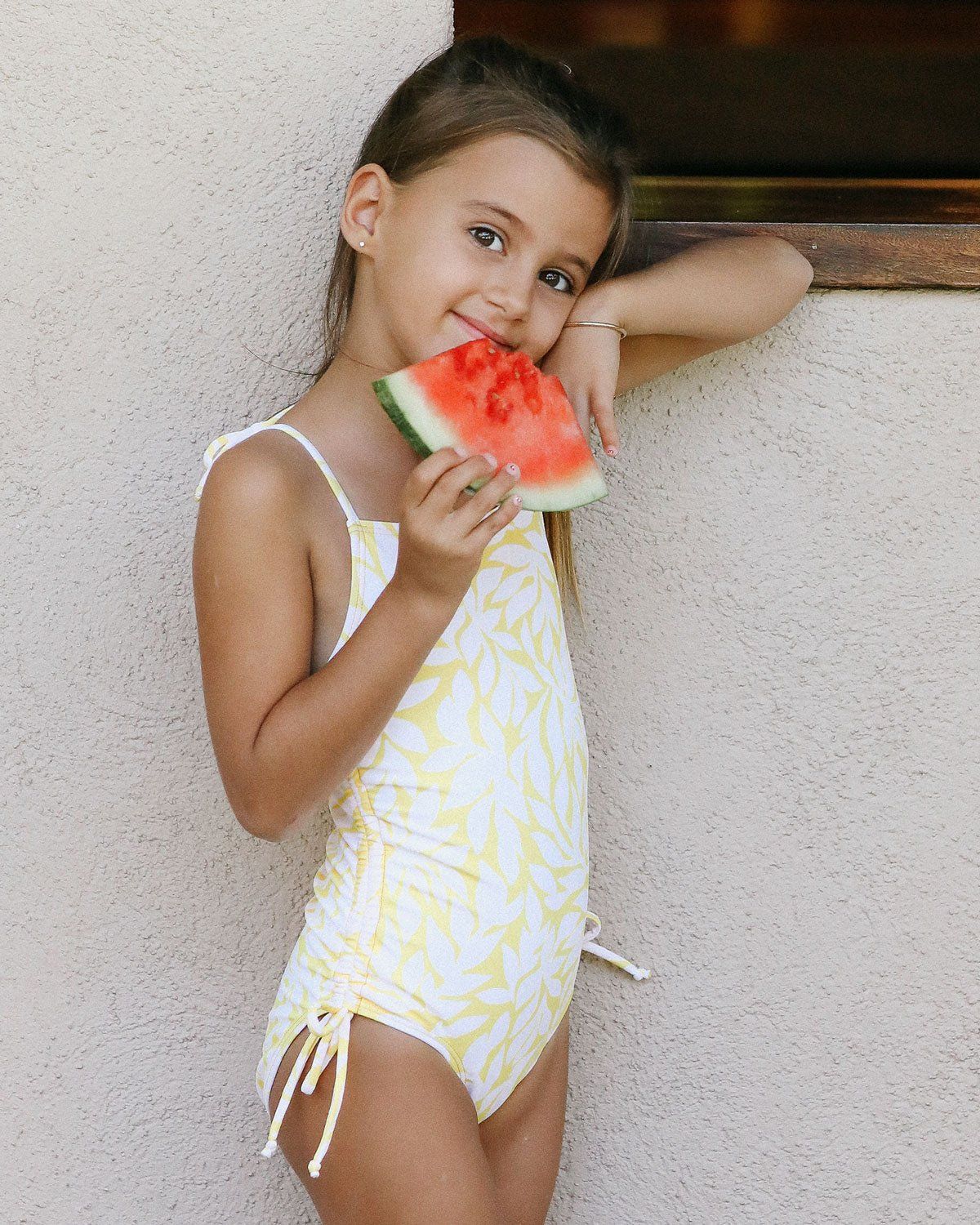FEATHER 4 ARROW SEASIDE ONE-PIECE SWIMSUITSUNSHINE