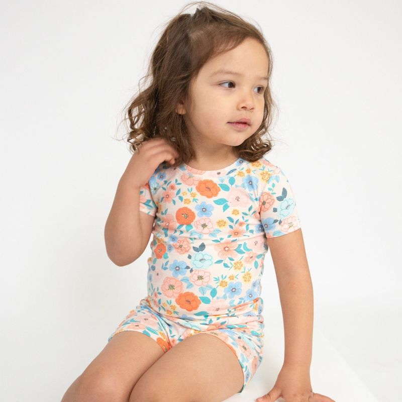 Angel Dear FLOWER CART SHORT LOUNGEWEAR SET