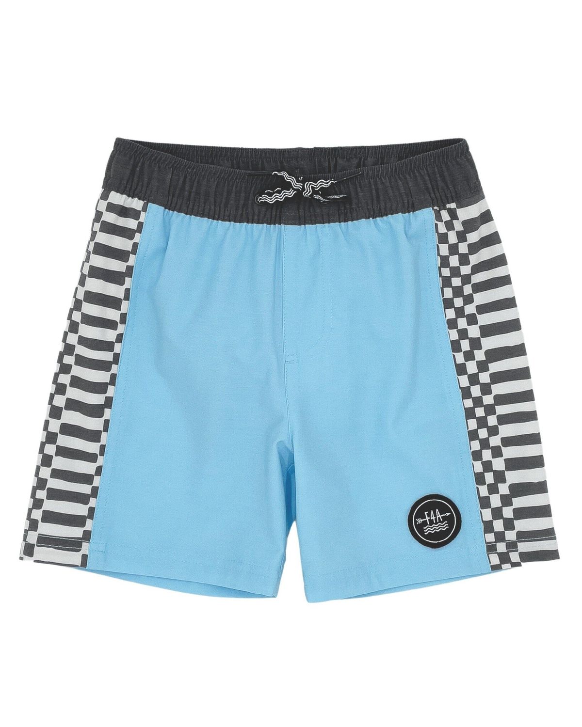 FEATHER 4 ARROW DOUBLE CHECK BABY VOLLEY TRUNK CRYSTAL BLUE