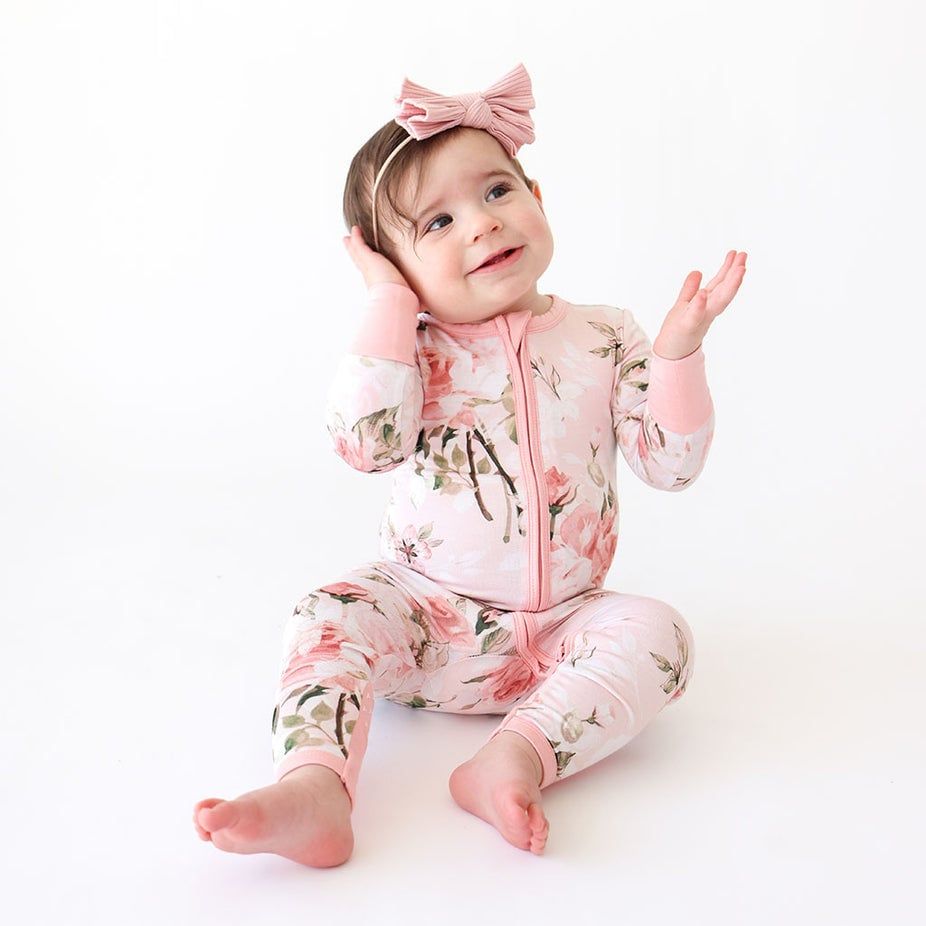 Posh Peanut Vintage Pink Rose - Convertible One-Piece