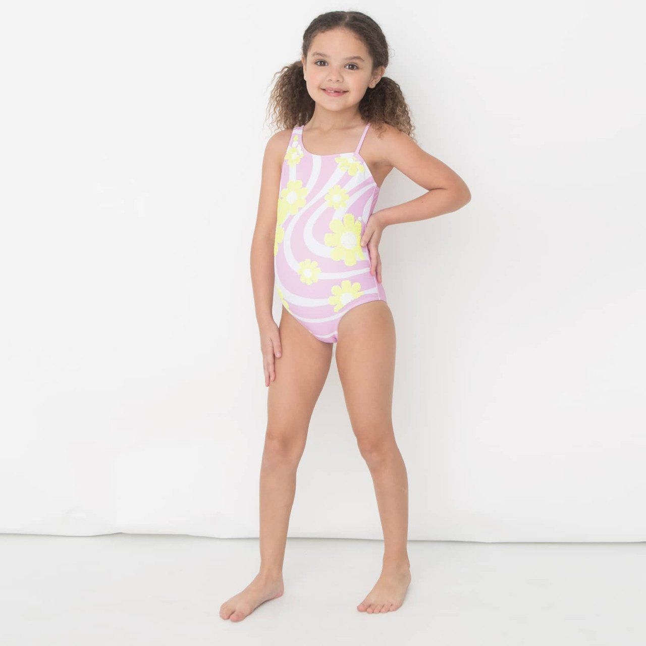 Shade Critters flip sequin 1pc - lilac daisy swirl purple